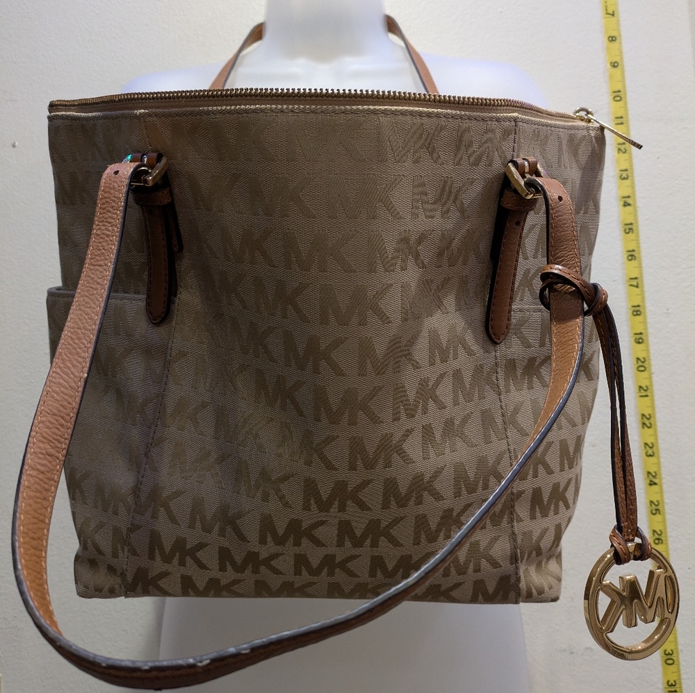Michael Kors Brown Logo Tote 11x15